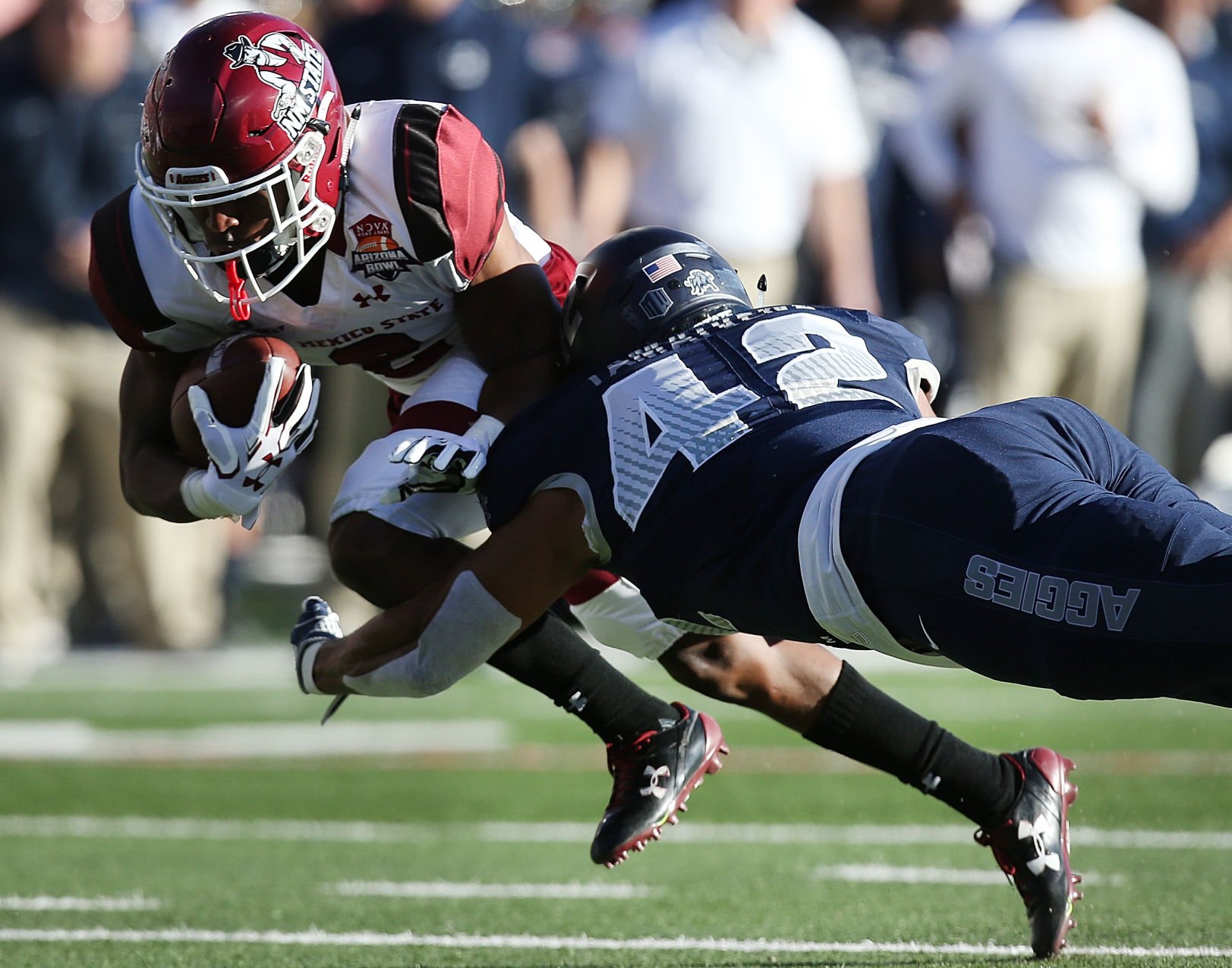 New Mexico State 26, Utah State 20